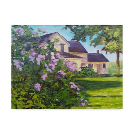 Rusty Frentner 'Purple Garden' Canvas Art,24x32